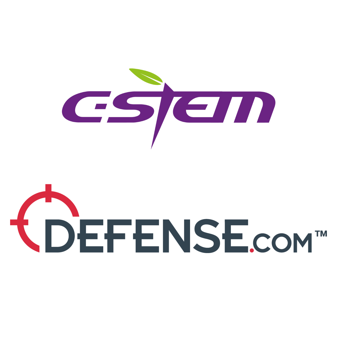 C-STEM & Defense.com logos